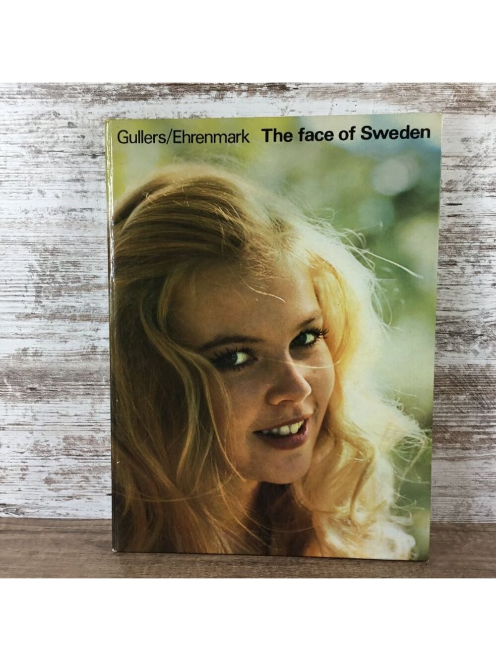 The Face Of Sweden Hardcover Photo Book By Gullers & Ehrenmark